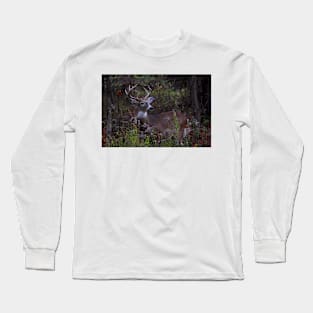 Young Prince - White-tailed Deer Long Sleeve T-Shirt